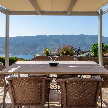 Villa Dandolo La Fleur Andros Rogon